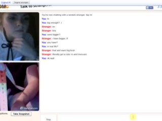 Omegle- My small dick (humiliation)