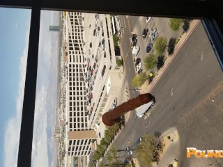 Giant Dildo Cock Attacks Vegas! lol