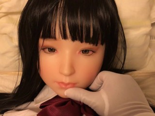 Japanese young School broad Sex Doll cunt and Anal Fingering by Doll Mania