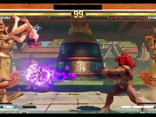 Street Fighter V sexy Battles #7 Sakura vs Akuma