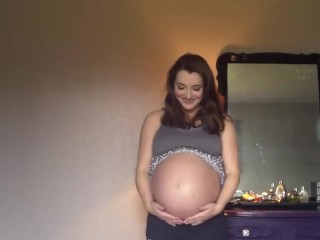 Pregnant Belly Shot Compilation 3 (Twins)