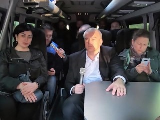 FAKE TAXI Сэр Гей "Гоблин" Аксенов отымел приспешников на скрытую камеру