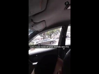 Snapchat - Car Interracial BJ