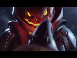 Overwatch - Witch Mercy x Reaper Halloween Animation