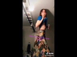 TikTok Girl flashes tit and doesnt get flagged