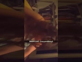 Amateur Creampie while Watching Netlix During Covid, Snapchat Amateur