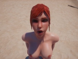 3D SFM Lesbian sex REAL Gameplay Love Island
