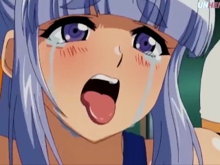 Busty young banged in School Toilet | Anime Hentai